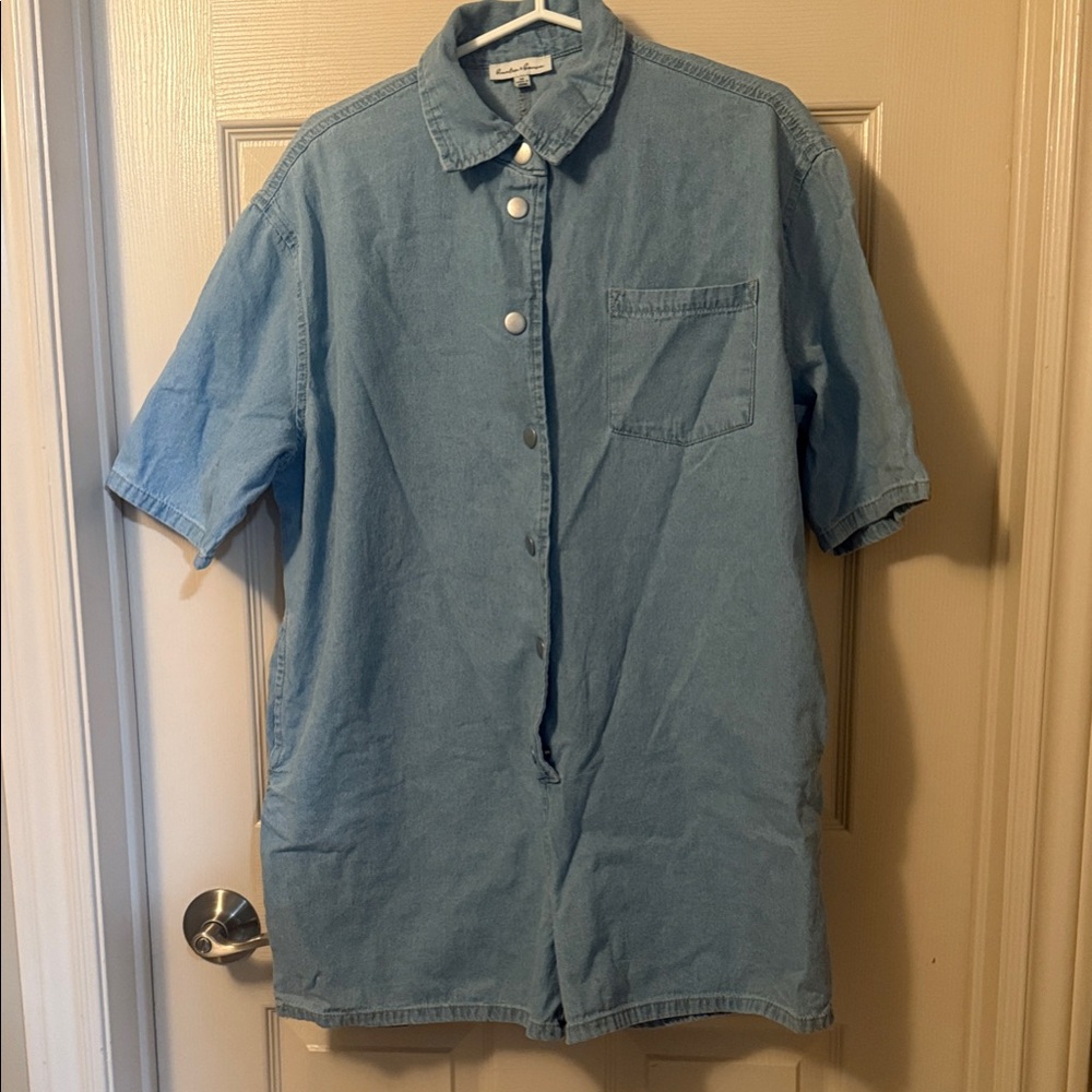 Denim Blue Jumpsuit